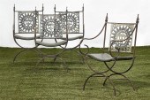A SET OF FOUR WHIMSICAL CAST I