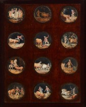 A SET OF FRAMED BULLFIGHTING T