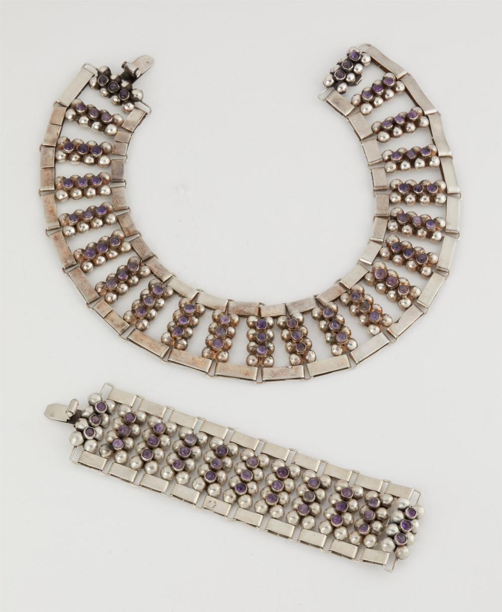 A SET OF FRED DAVIS SILVER AND