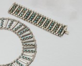 A SET OF FRED DAVIS SILVER AND