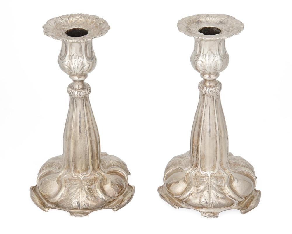 A SET OF GORHAM MARTELE SILVER