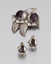 A SET OF HECTOR AGUILAR SILVER