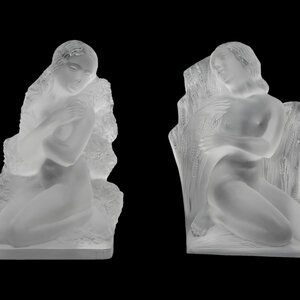 A Set of Lalique Les Quatres