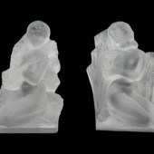 A Set of Lalique Les Quatres S
