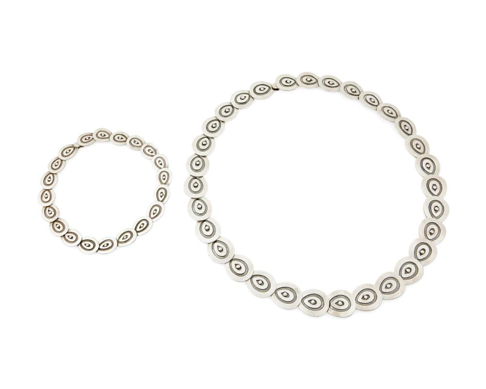 A SET OF LOS CASTILLO STERLING