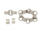 A SET OF LOS CASTILLO SILVER J