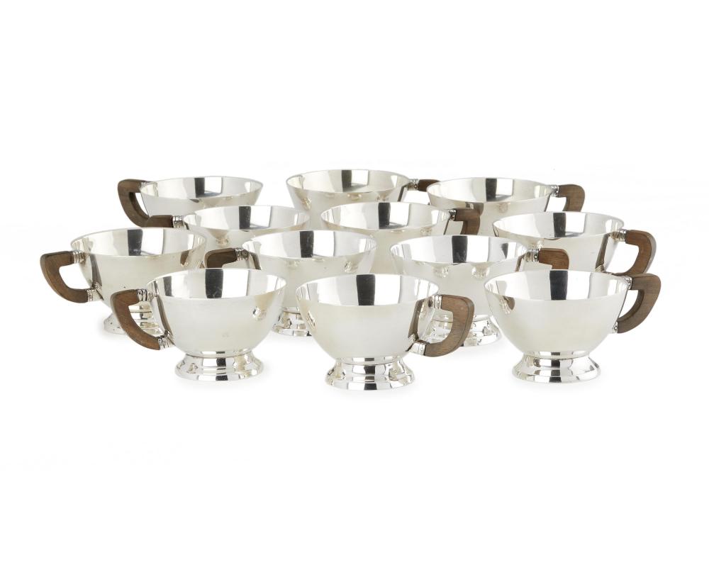 A SET OF LOS CASTILLO STERLING