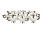 A SET OF LOS CASTILLO STERLING