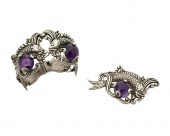 A SET OF LOS CASTILLO SILVER A