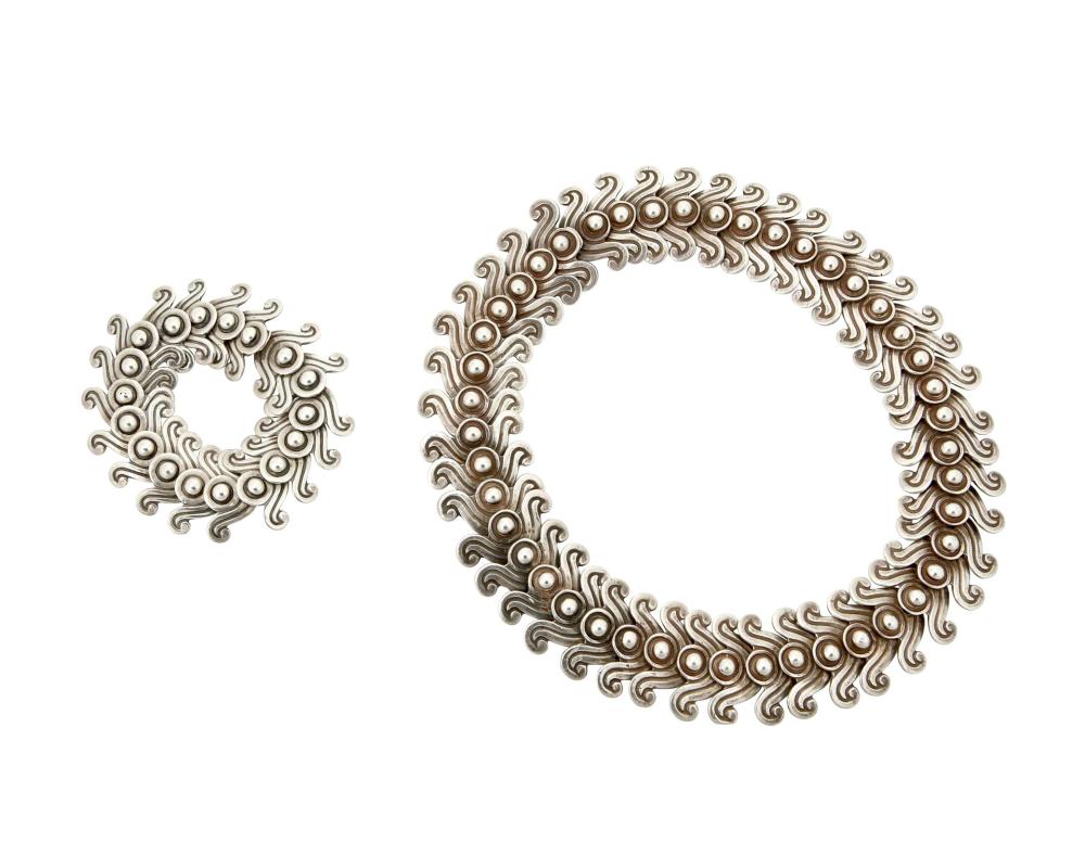 A SET OF LOS CASTILLO STERLING