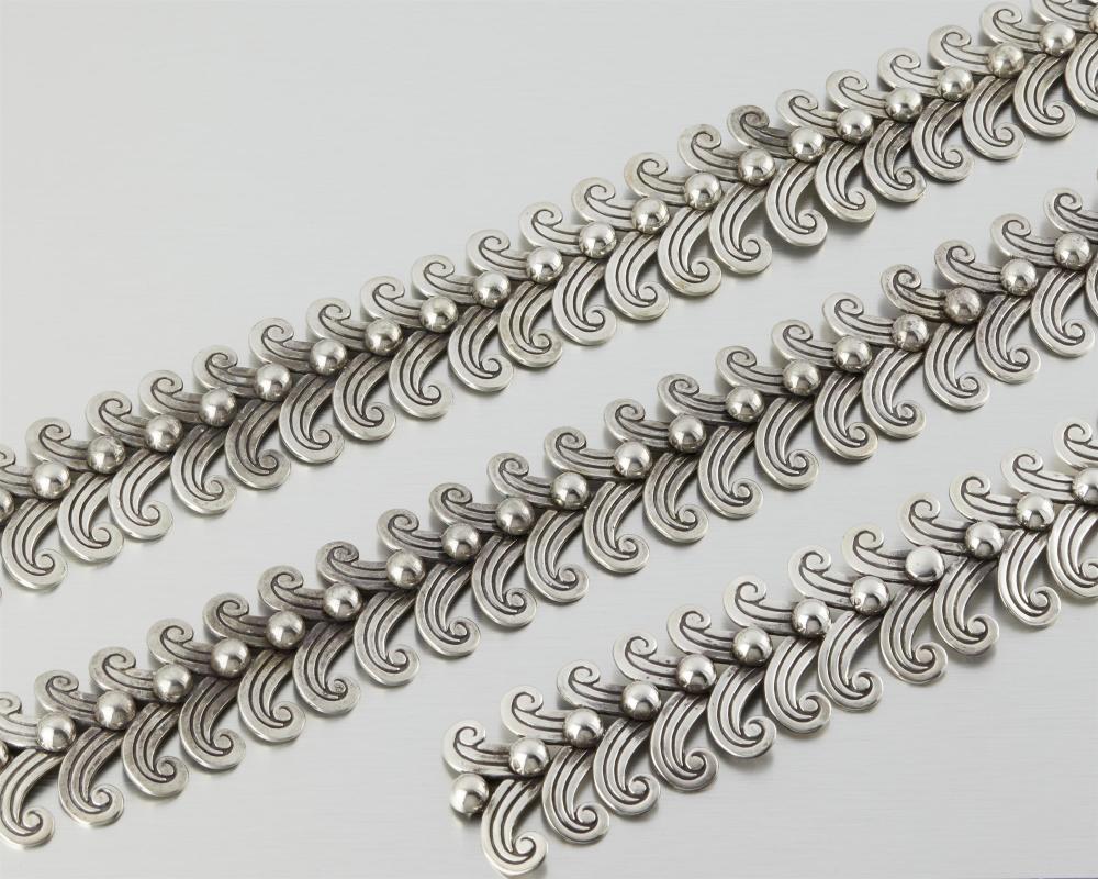 A SET OF MARGOT DE TAXCO SILVER