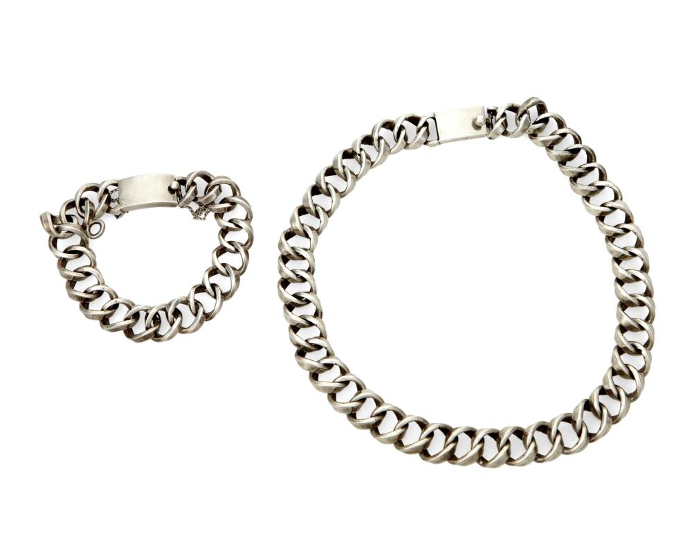 A SET OF MARGOT DE TAXCO STERLING