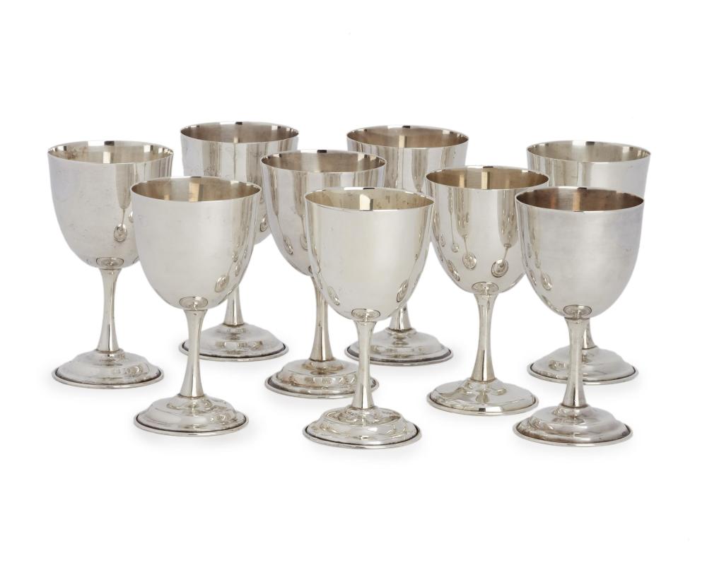 A SET OF MEXICAN WINE GOBLETSA