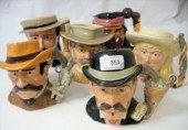 A set of Mid Size Character Ju