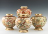 A Set of Monumental Satsuma "F