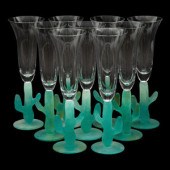 A Set of Nine Daum Pâte-de-Ver