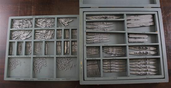 A set of rare World War II lead