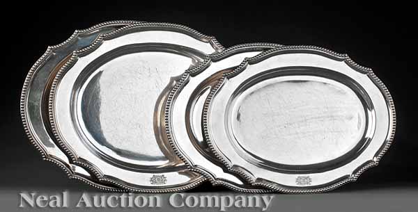 A Set of Regency Sheffield Plate