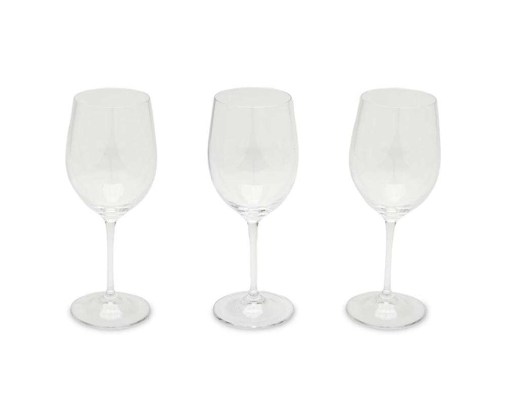 A SET OF RIEDEL "VINUM" CRYSTAL