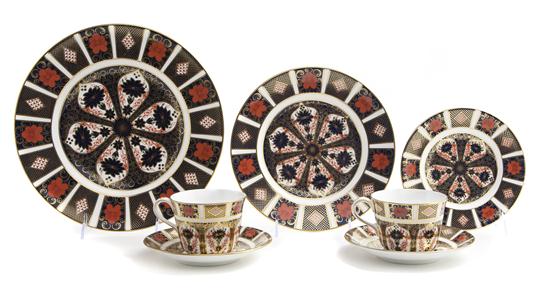 *A Set of Royal Crown Derby