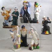 A Set of Royal Doulton Clowns