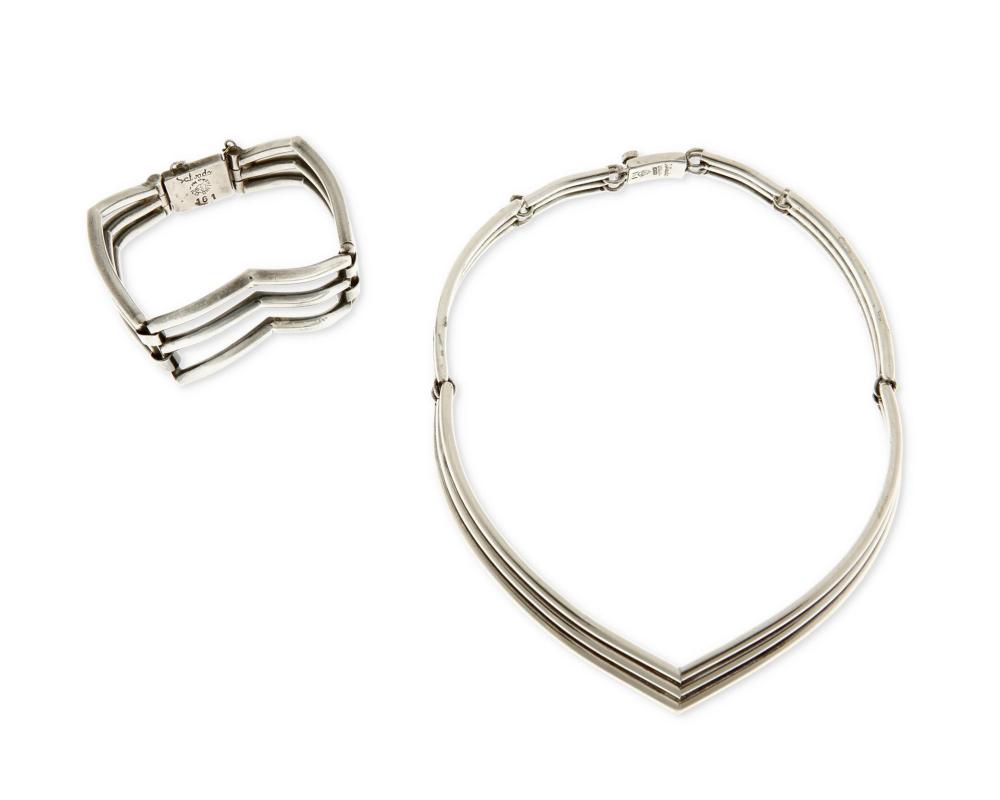A SET OF SALVADOR TERAN STERLING