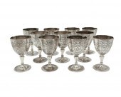 A SET OF SANBORNS STERLING SIL