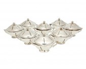 A SET OF SANBORNS STERLING SIL