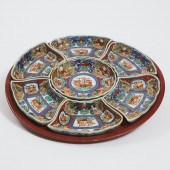 A Set of Seven Imari Nanban 'B