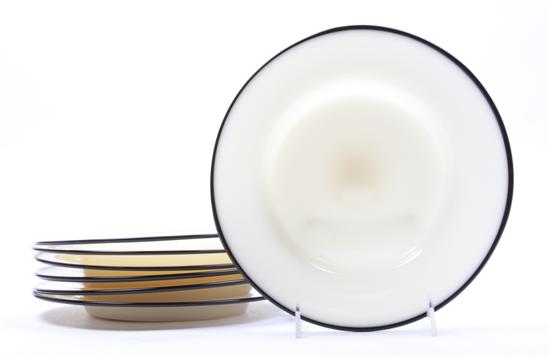 A Set of Seven Venetian Style Glass