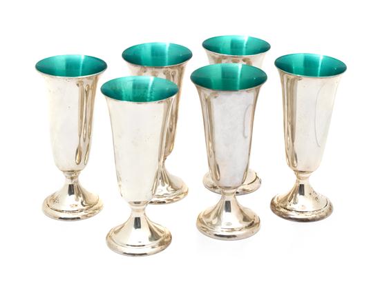 A Set of Six American Sterling