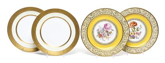 A Set of Six Bavarian Service
