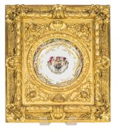 A SET OF SIX CAPODIMONTE STYLE