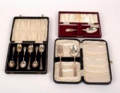 A set of six Edwardian silver