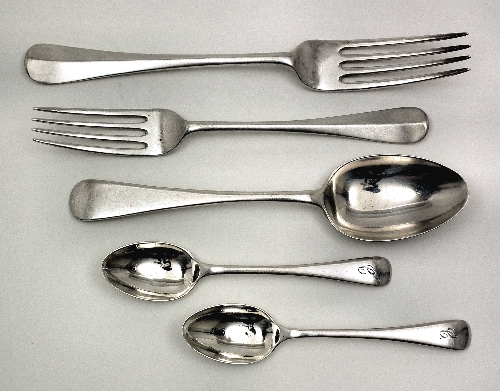 A set of six George V silver Old