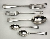 A set of six George V silver O