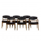 A SET OF SIX GEORGE NELSON FOR