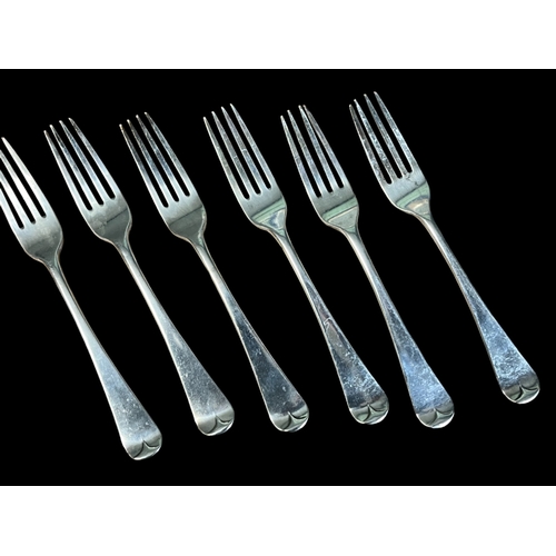 A set of six Georgian large