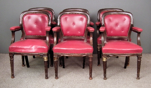 A set of six late Victorian