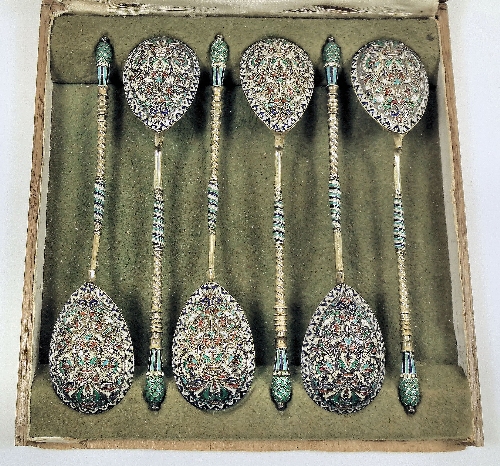 A set of six late 19th Century