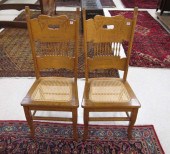 A SET OF SIX LATE VICTORIAN OA