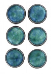 A SET OF SIX LIBERTY & CO CYMR