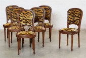 A SET OF SIX LOUIS XVI STYLE O