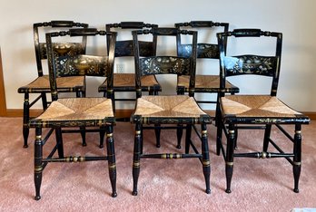 A set of six pillow back