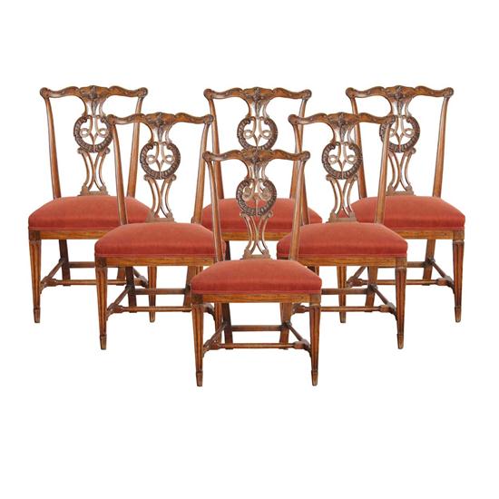 A Set of Six Swedish Gustavian