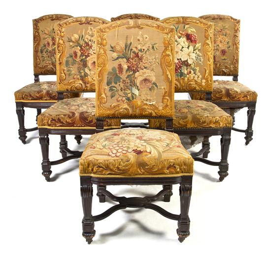 A Set of Six Victorian Side