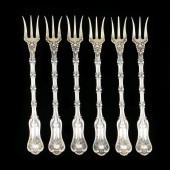 A SET OF SIX WHITING  IMPERIAL