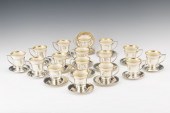 A SET OF SIXTEEN STERLING SILV