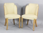 A set of ten Art Deco birds ey