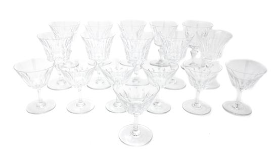 A Set of Ten Baccarat Goblets